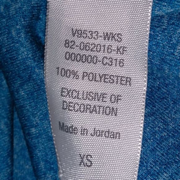 Champion Blue Slight Turtle Neck Duo Dry Pull Over .     💙💙💙💙 - Picture 7 of 7